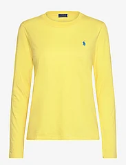 Polo Ralph Lauren - Long-Sleeve Jersey Crewneck Tee - topi ar garām piedurknēm - coastal yellow - 0