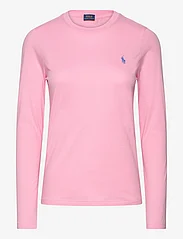 Polo Ralph Lauren - Long-Sleeve Jersey Crewneck Tee - topi ar garām piedurknēm - course pink - 0