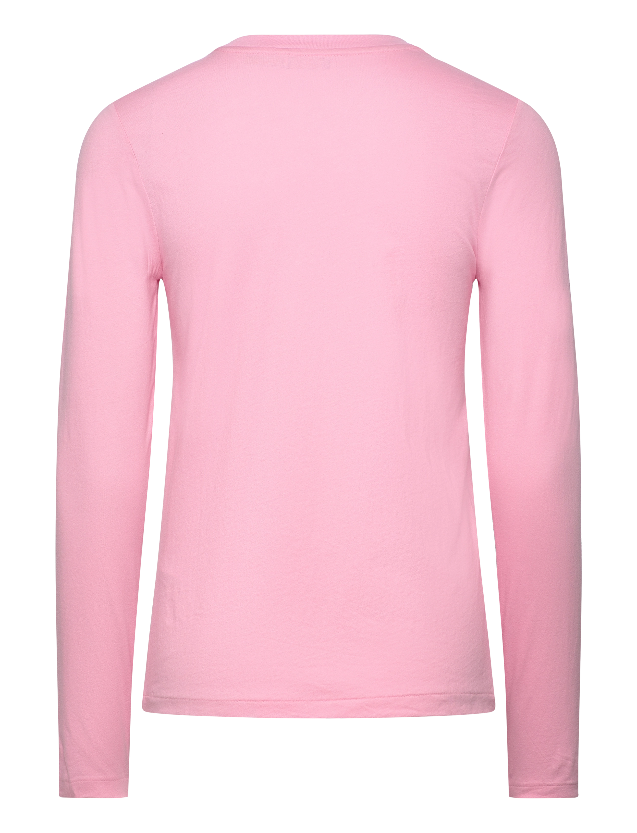Polo Ralph Lauren - Long-Sleeve Jersey Crewneck Tee - langærmede toppe - course pink - 1