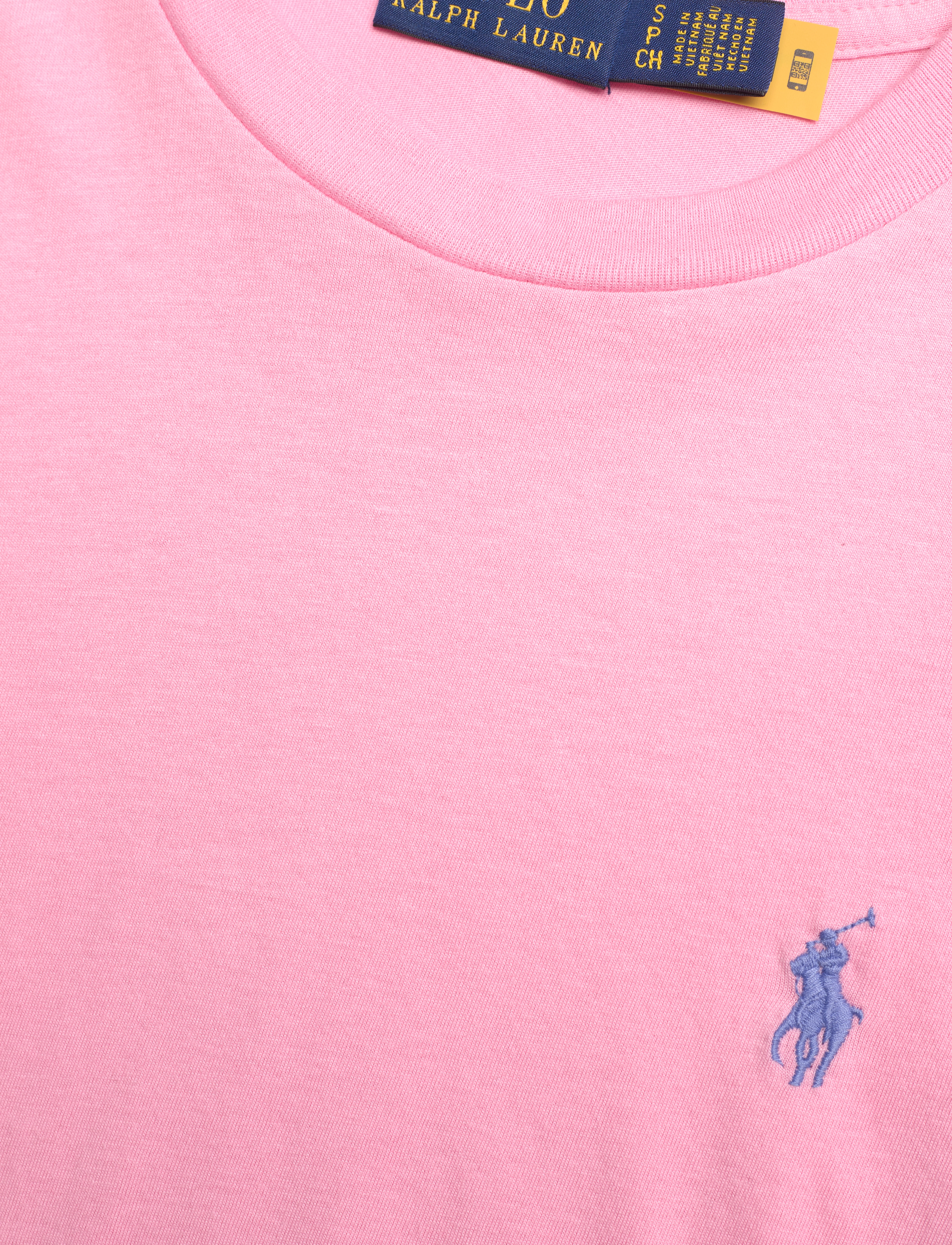 Polo Ralph Lauren - Long-Sleeve Jersey Crewneck Tee - langærmede toppe - course pink - 2
