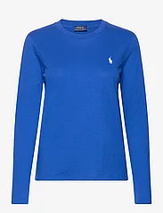 Polo Ralph Lauren - Long-Sleeve Jersey Crewneck Tee - topi ar garām piedurknēm - heritage blue - 0