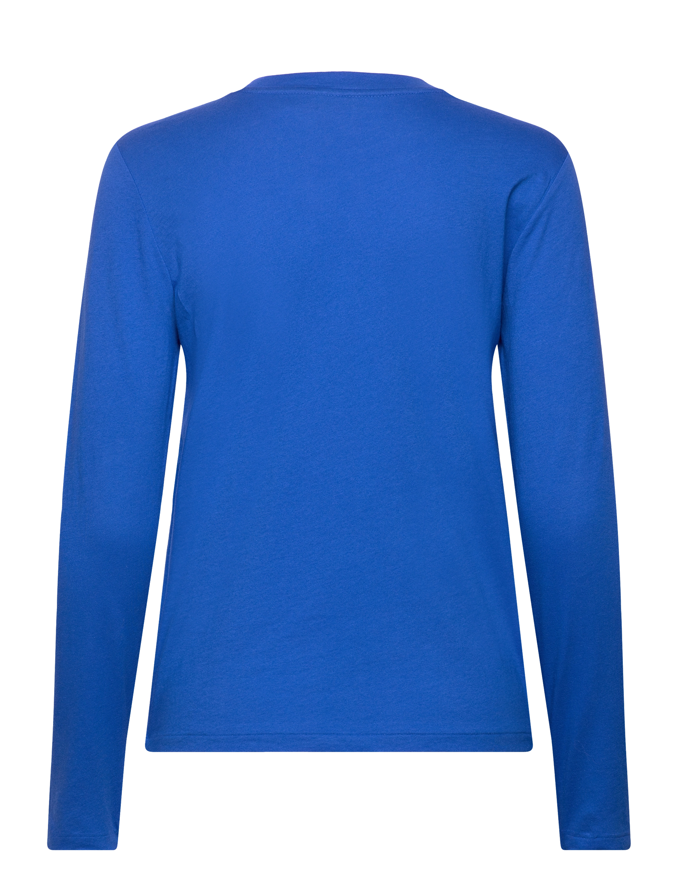 Polo Ralph Lauren - Long-Sleeve Jersey Crewneck Tee - långärmade toppar - heritage blue - 1
