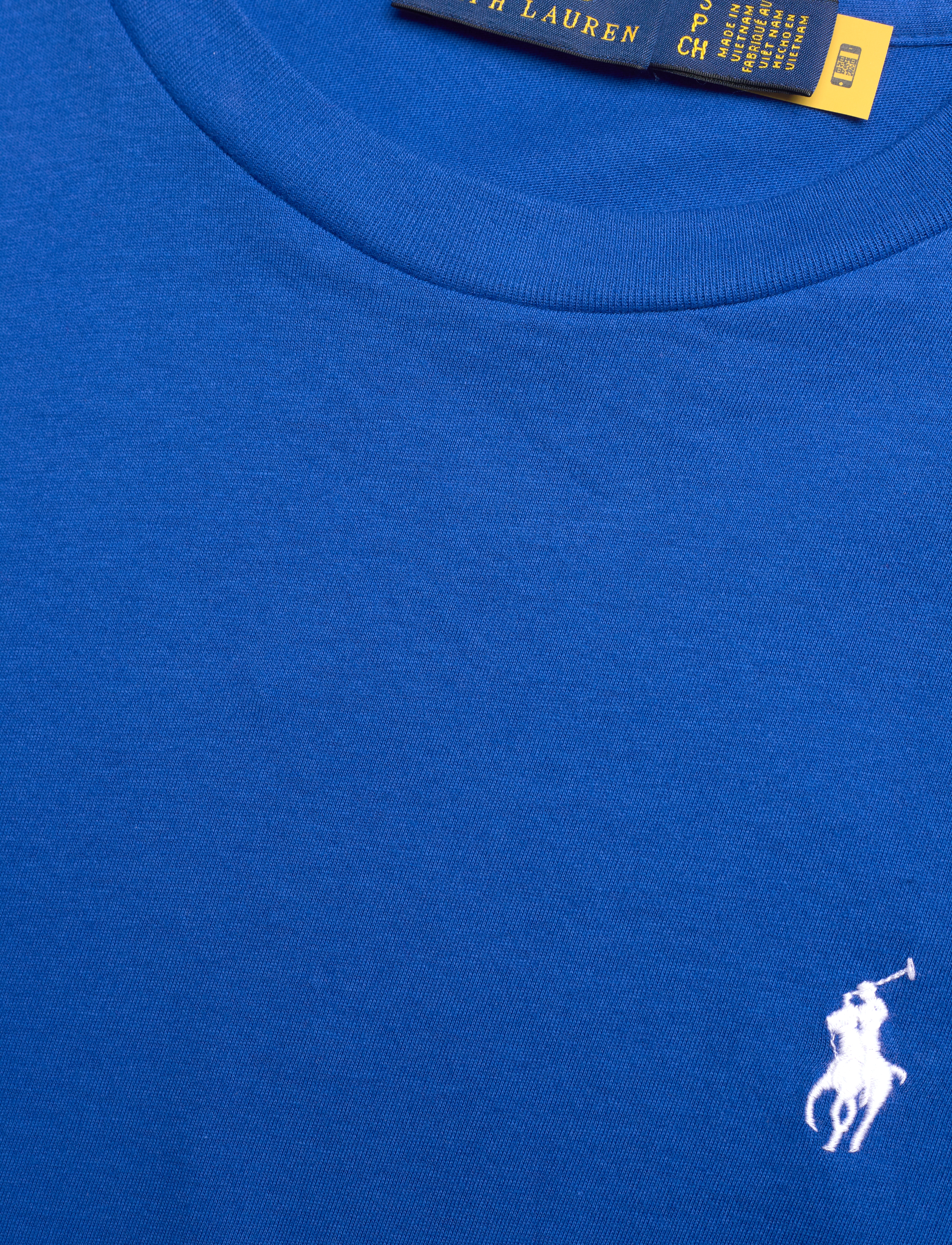 Polo Ralph Lauren - Long-Sleeve Jersey Crewneck Tee - långärmade toppar - heritage blue - 2