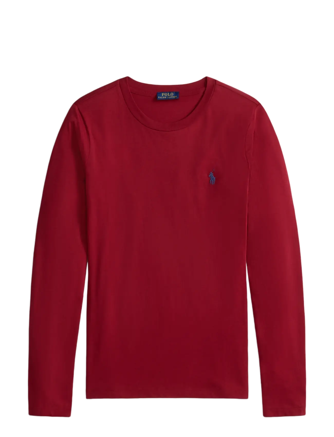 Polo Ralph Lauren Long-Sleeve Jersey Crewneck Tee - Hverdags stil - HOLIDAY RED / red