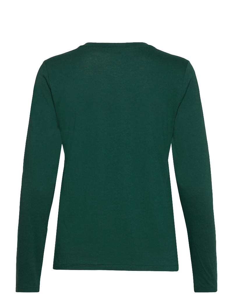 Polo Ralph Lauren - Long-Sleeve Jersey Crewneck Tee - langärmlige tops - moss agate - 1