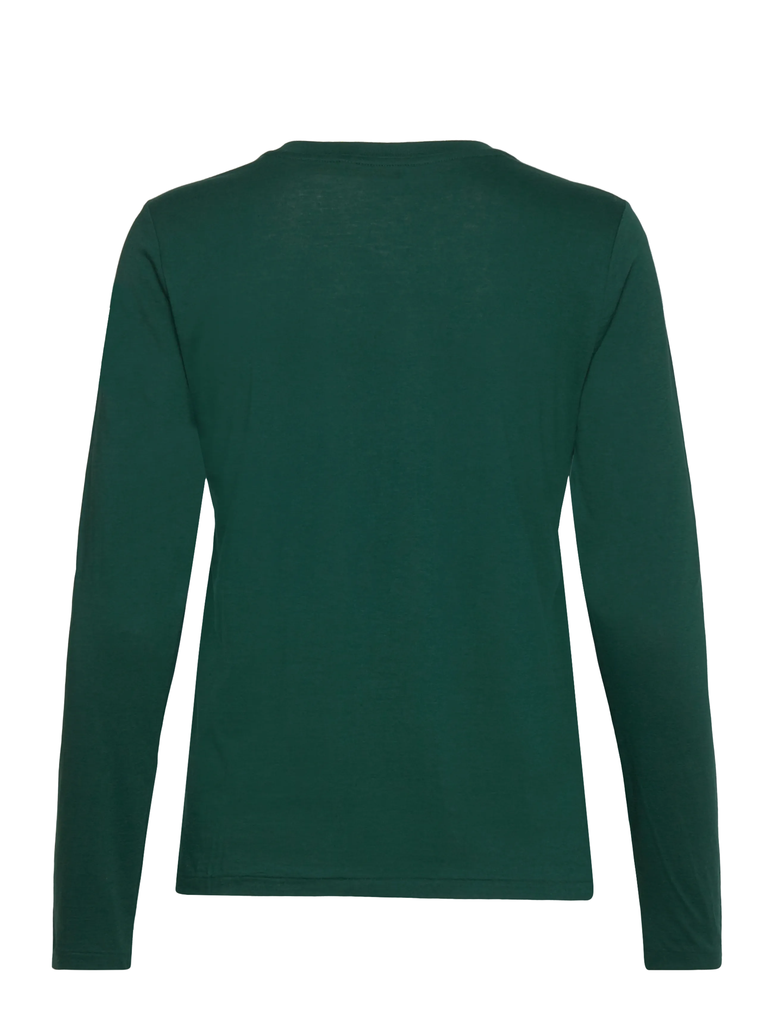 Polo Ralph Lauren - Long-Sleeve Jersey Crewneck Tee - langärmlige tops - moss agate - 1