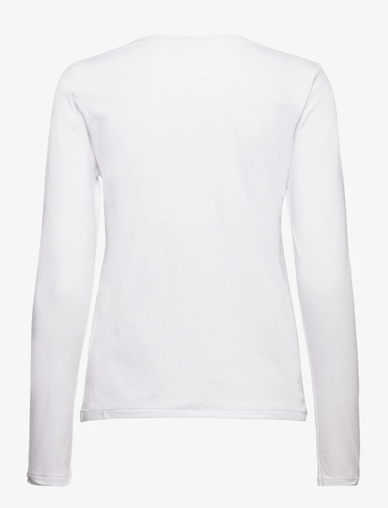 Polo Ralph Lauren - Long-Sleeve Jersey Crewneck Tee - long-sleeved tops - white - 1