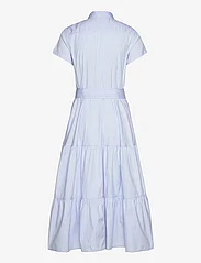 Polo Ralph Lauren - Tiered Cotton Shirtdress - kreklkleitas - light blue - 1