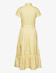 Polo Ralph Lauren - Tiered Cotton Shirtdress - kreklkleitas - t bird yellow - 1