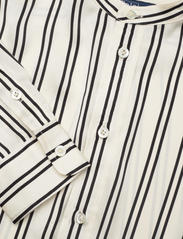 Polo Ralph Lauren - 20D POLY SATIN-LSL-BLS - blūzes ar garām piedurknēm - 1399 black/cream - 2