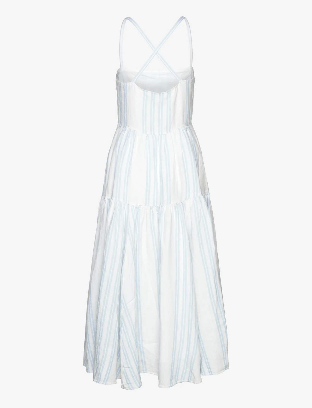 Polo Ralph Lauren - 9/1 YD DW LINEN-SLS-DAD - vasarinės suknelės - 1396 white/blue s - 1