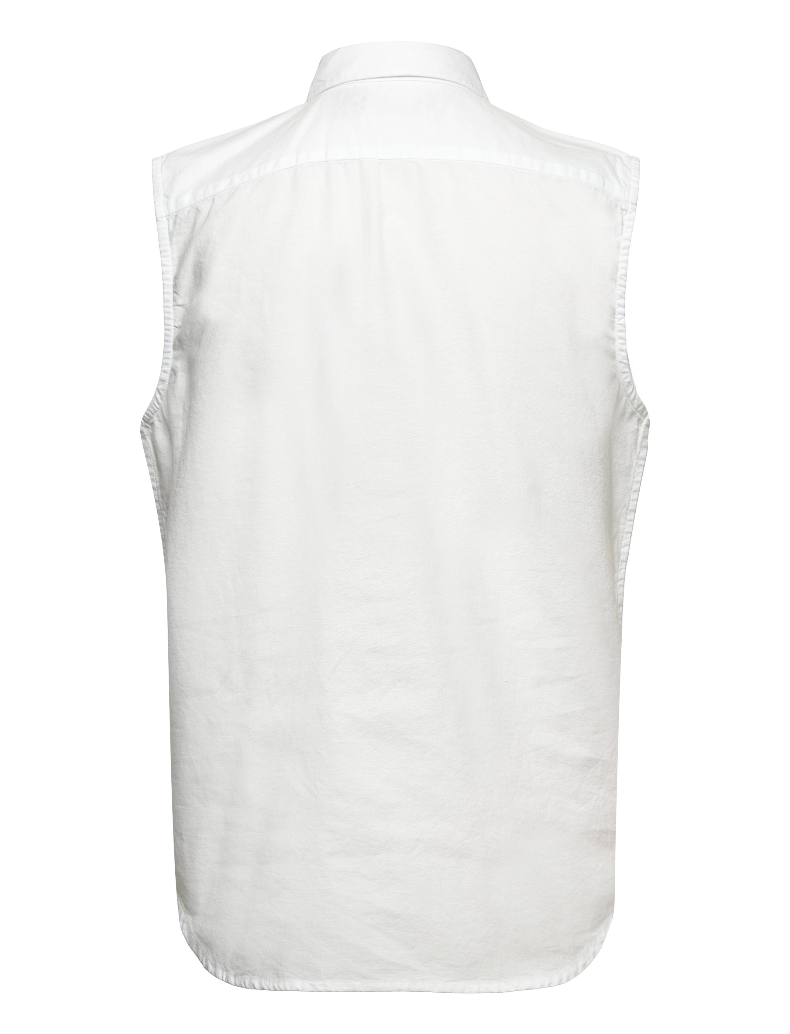 Polo Ralph Lauren - Cotton Oxford Sleeveless Shirt - white - 1