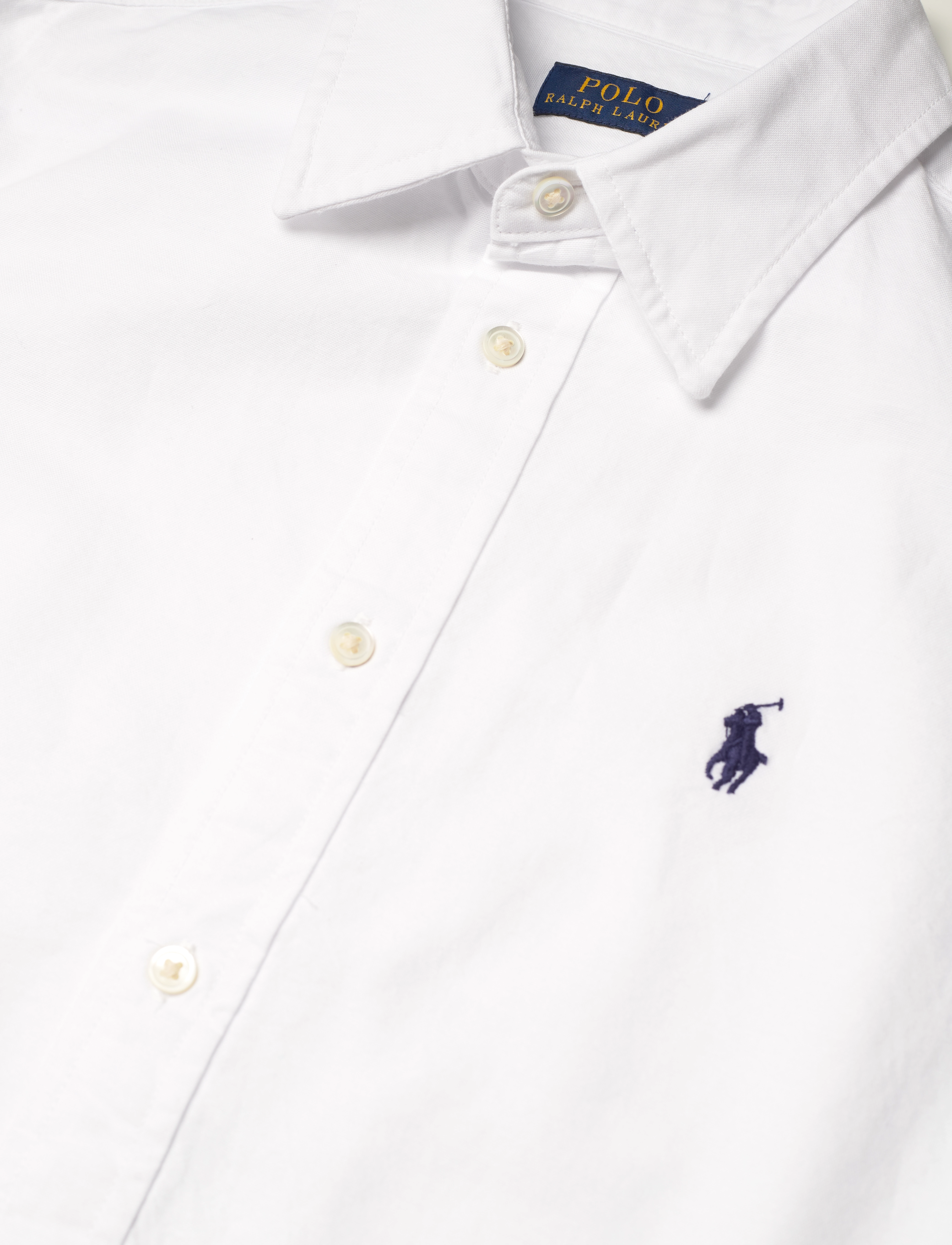Polo Ralph Lauren - Cotton Oxford Sleeveless Shirt - white - 2