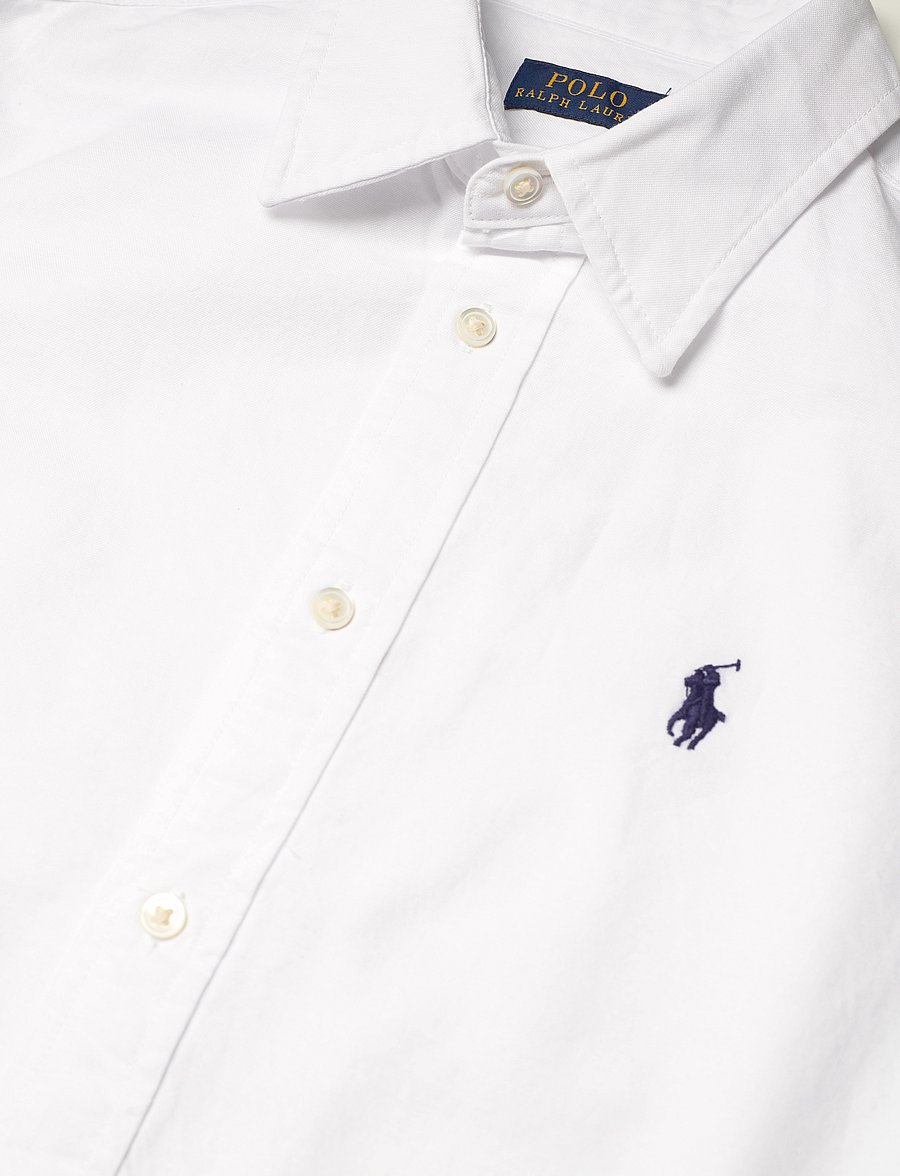 Polo Ralph Lauren - Cotton Oxford Sleeveless Shirt - white - 2