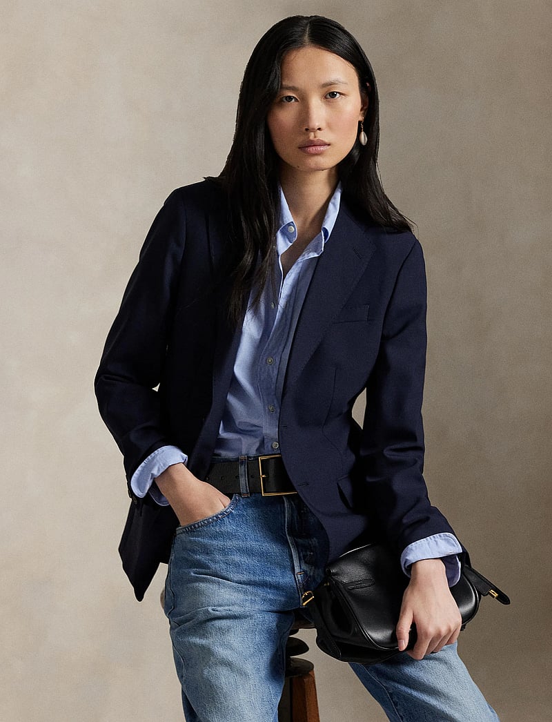Polo Ralph Lauren - Stretch Wool Blazer - blazers à fermeture droite - rl navy - 4