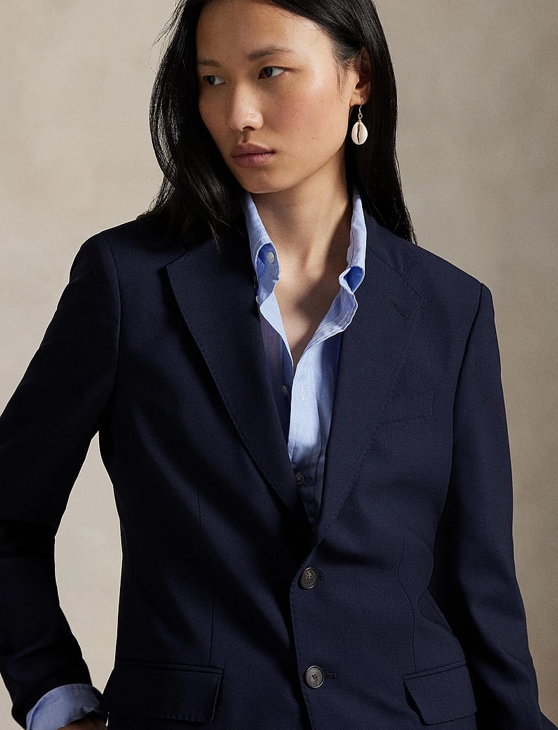 Polo Ralph Lauren - Stretch Wool Blazer - blazers à fermeture droite - rl navy - 5