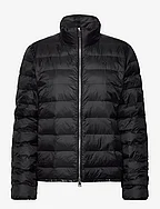Packable Quilted Jacket - POLO BLACK
