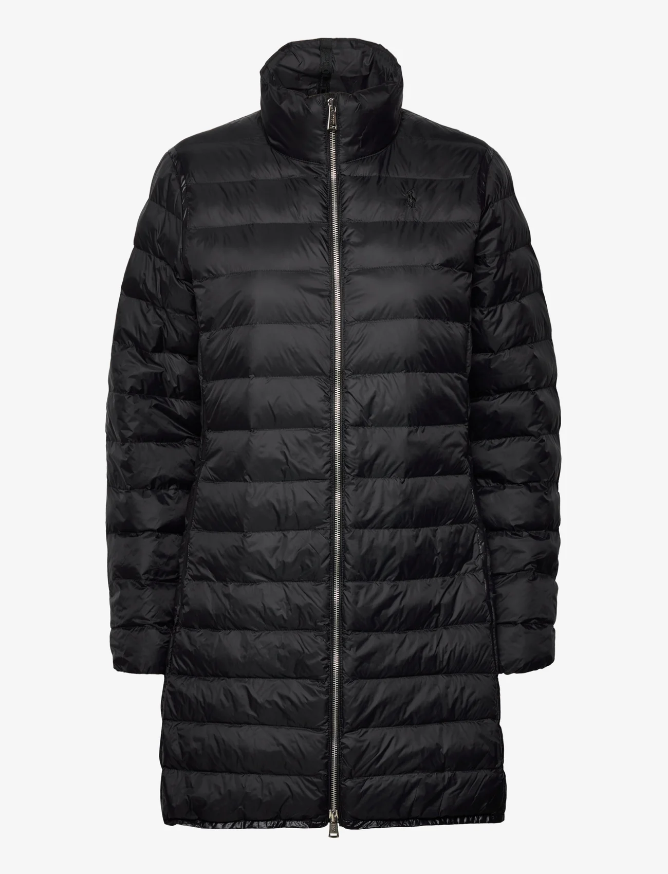 Polo Ralph Lauren - Packable Water-Repellent Quilted Coat - talvejoped - polo black - 0