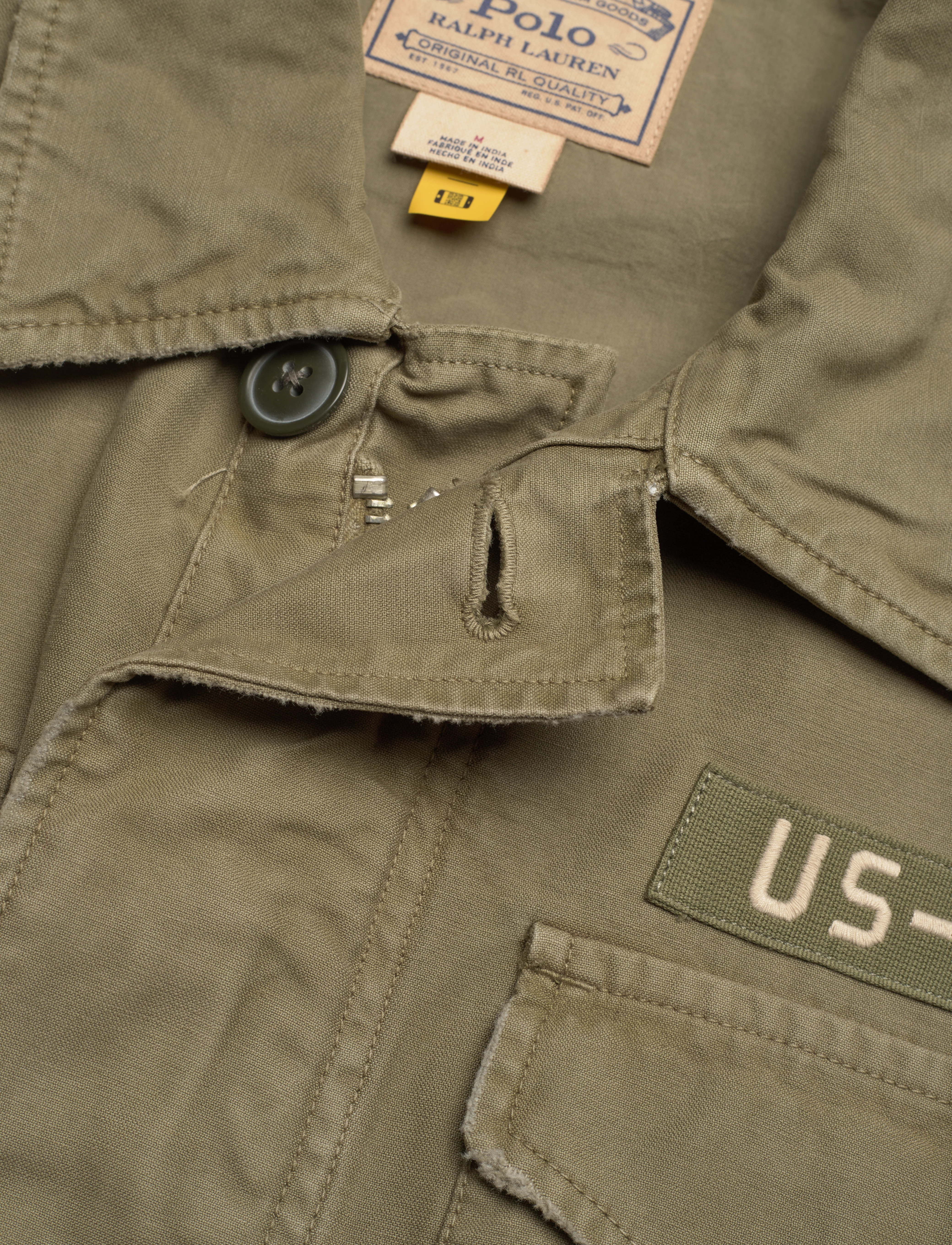 Polo Ralph Lauren - Relaxed Fit Surplus Broken-Twill Jacket - solider olive - 2