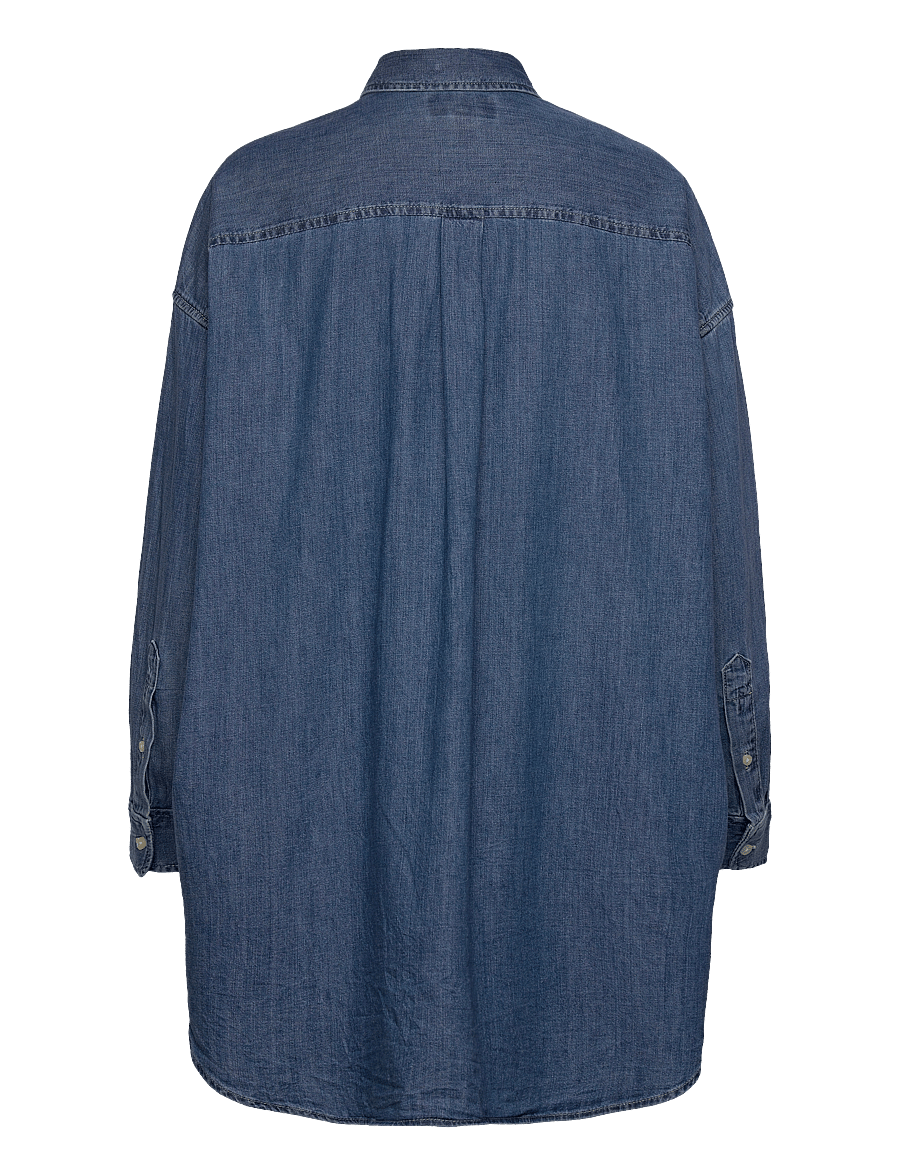 Polo Ralph Lauren - Oversize Long Denim Shirt - golfito wash - 1