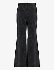 Polo Ralph Lauren - Pintucked Corduroy Flare Pant - kelnės - polo black - 1