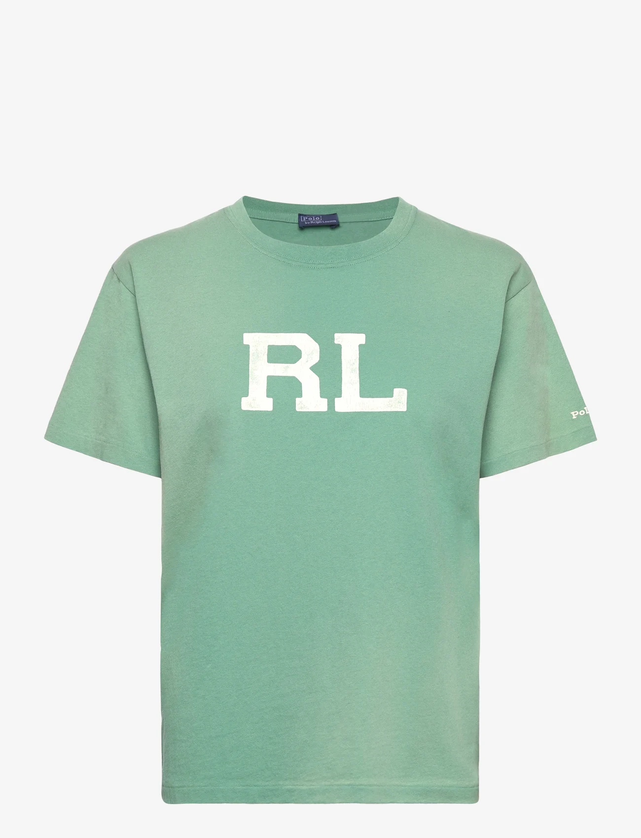Polo Ralph Lauren - RL Logo Jersey Tee - t-shirts - fairway green - 0