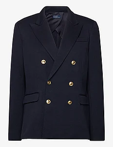 Knit Double-Breasted Blazer, Polo Ralph Lauren