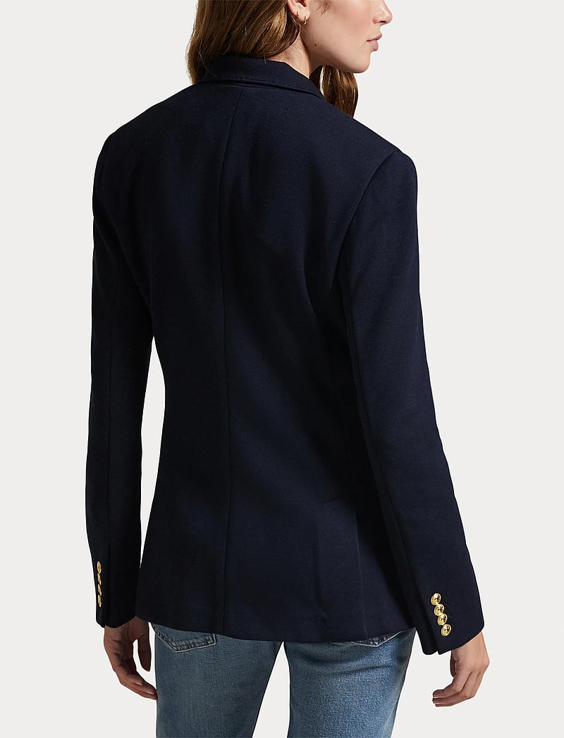 Polo Ralph Lauren Double-breasted Knit Blazer (PRW211910134