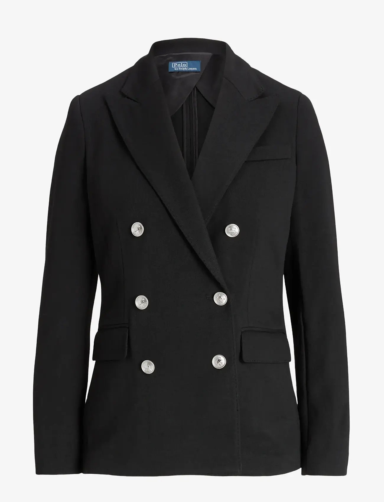 Polo Ralph Lauren - Double-Breasted Knit Blazer - zweireihige blazer - polo black - 1