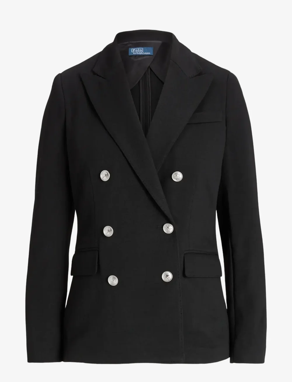 Polo Ralph Lauren - DBL KNIT WOOL-BLZ - kahes joones nööpidega bleiserid - polo black - 1