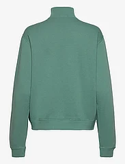 Polo Ralph Lauren - Coastal Logo Fleece Quarter-Zip Pullover - džemperiai - hampton green - 1