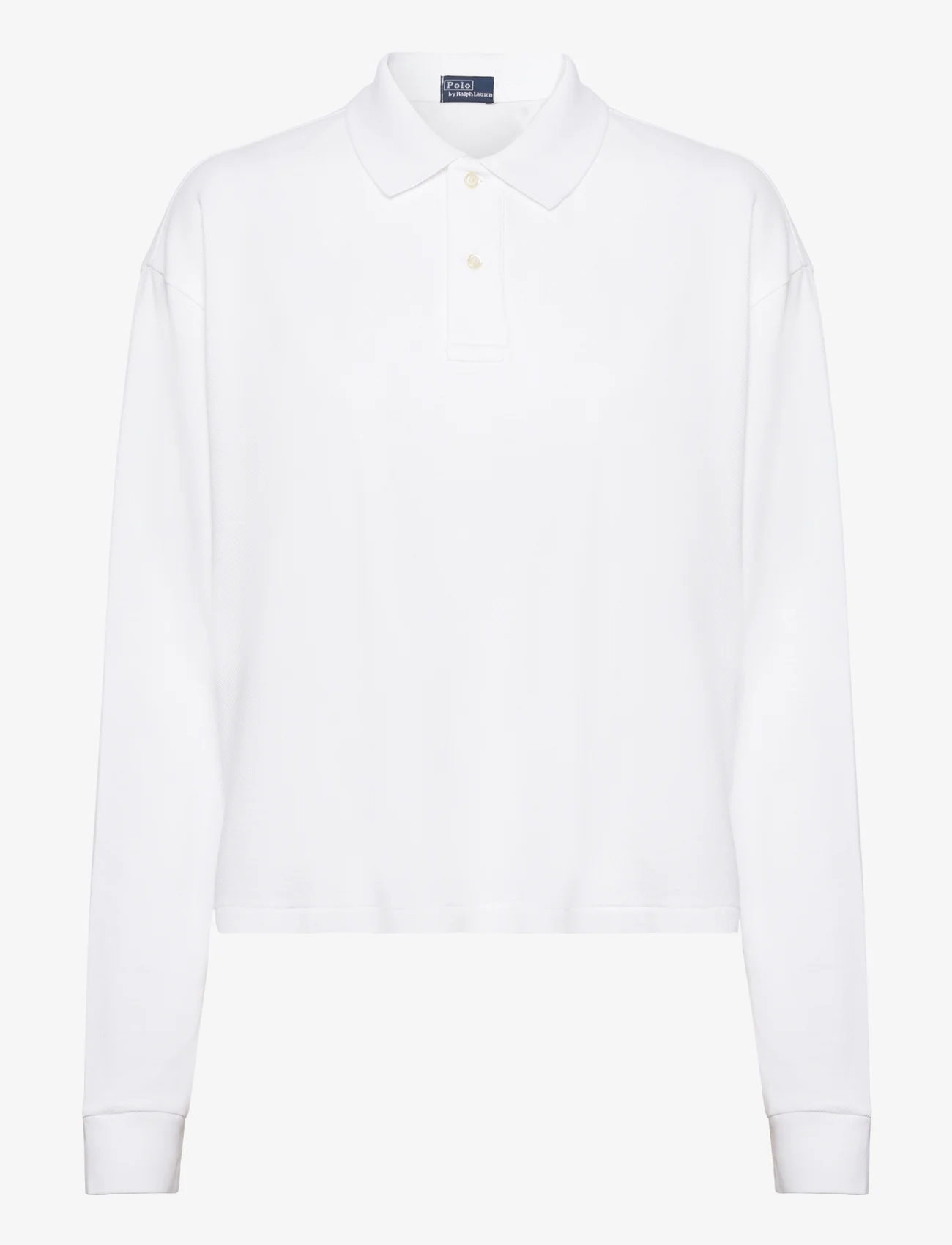 Polo Ralph Lauren - Pique Polo Shirt - polo krekli - white - 0