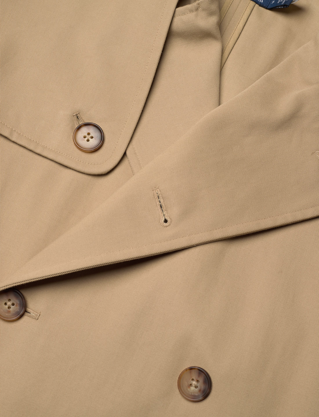 Ralph lauren sales twill trench coat