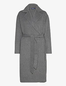 Wool-Blend Wrap Coat, Polo Ralph Lauren