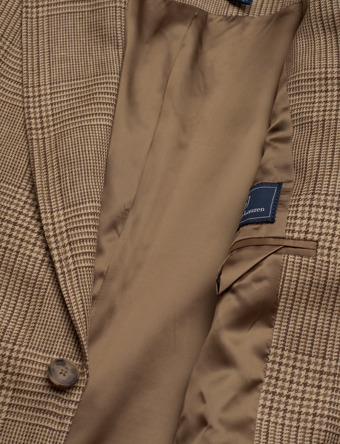 Polo Ralph Lauren Glen Plaid Linen Tweed Blazer Blazers Boozt