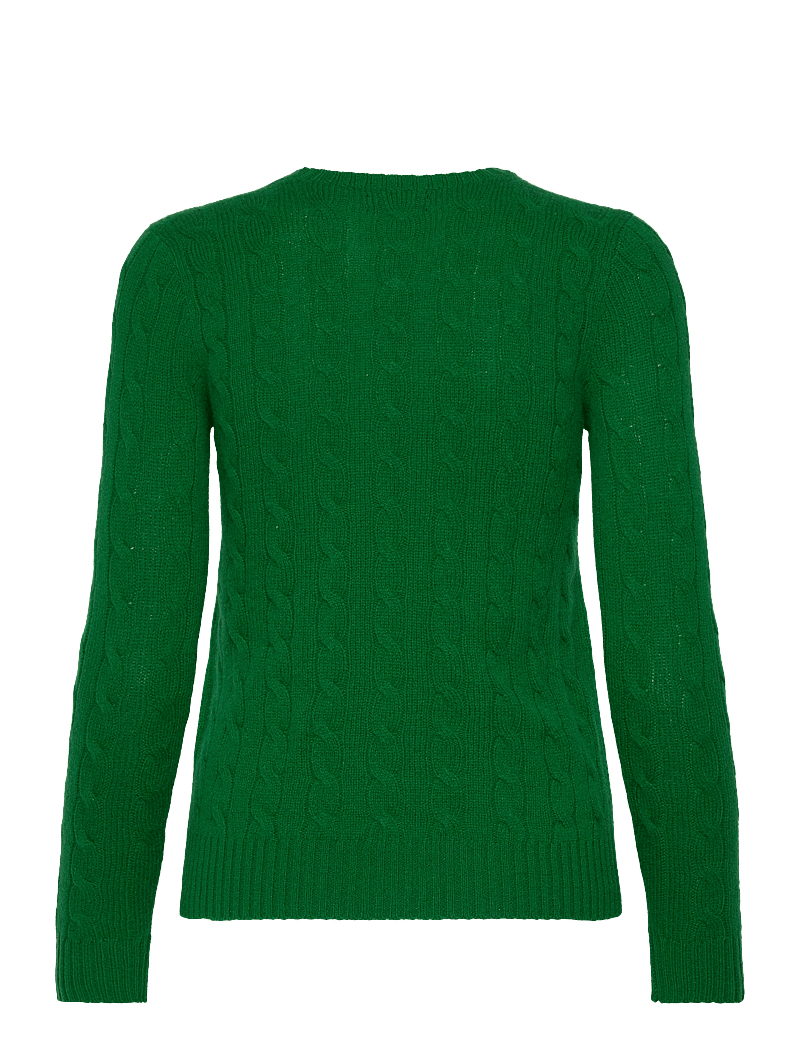 Polo Ralph Lauren - Cable-Knit Wool-Cashmere Sweater - kashmir - green grass 24 - 2