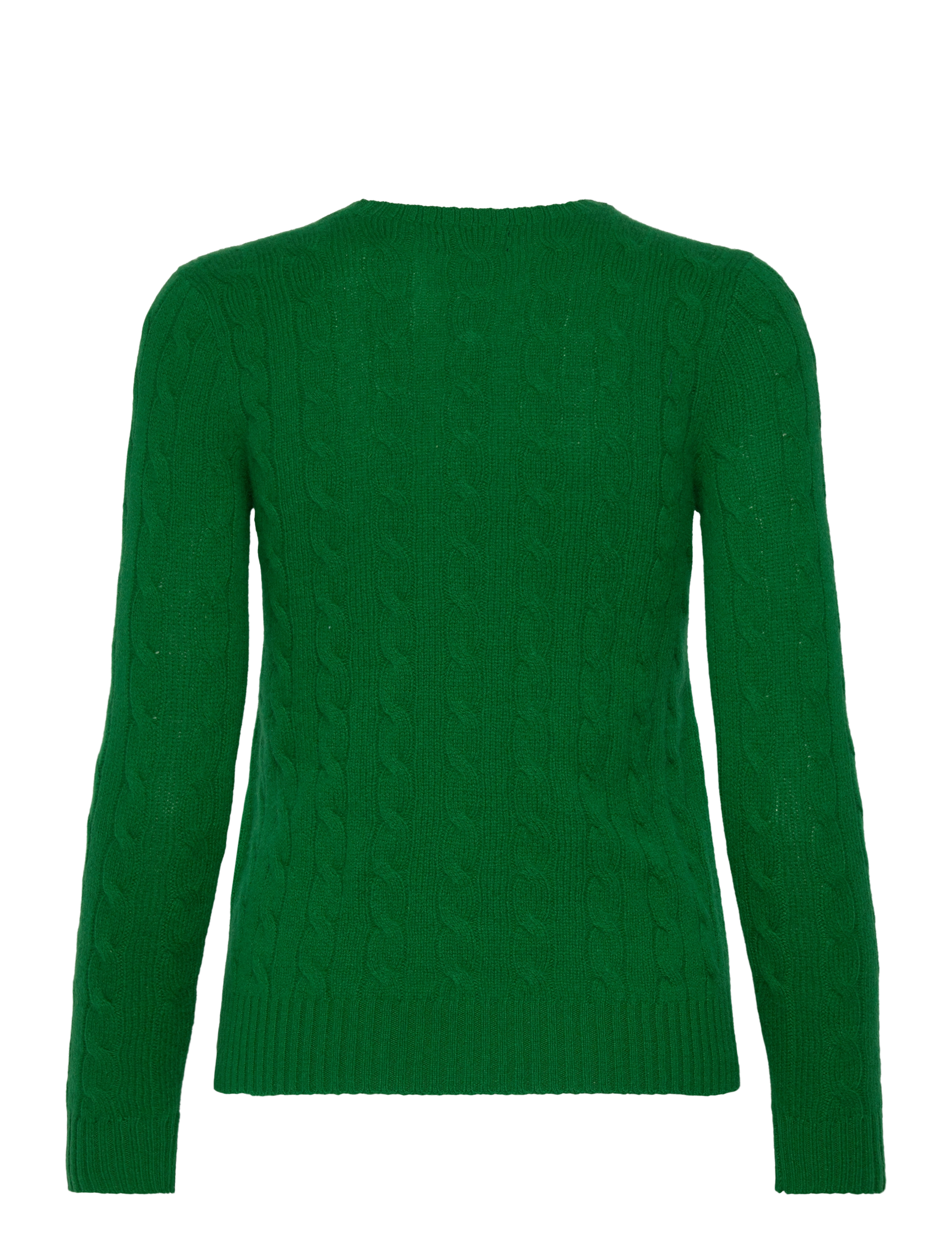 Polo Ralph Lauren - Cable-Knit Wool-Cashmere Sweater - green grass 24 - 2