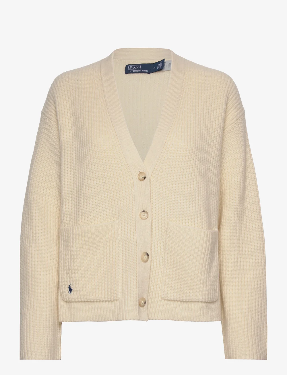 lærling monarki importere Polo Ralph Lauren Rib-knit Wool-cashmere V-neck Cardigan - Cardigans -  Boozt.com