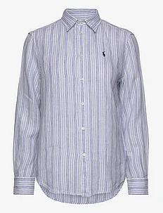 Relaxed Fit Striped Linen Shirt, Polo Ralph Lauren