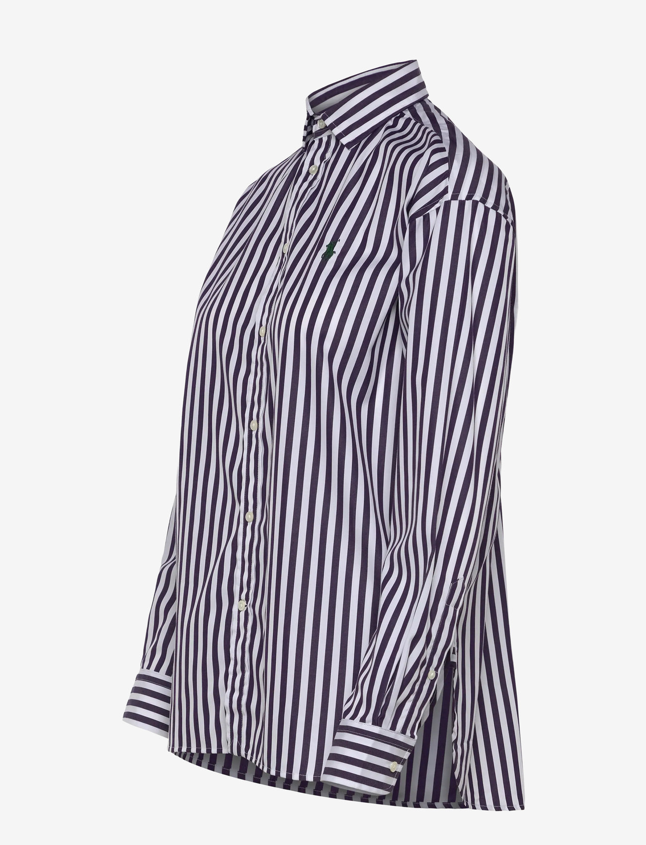 Polo Ralph Lauren - Relaxed Fit Striped Cotton Shirt - teksasärgid - 1323e bright purp - 2