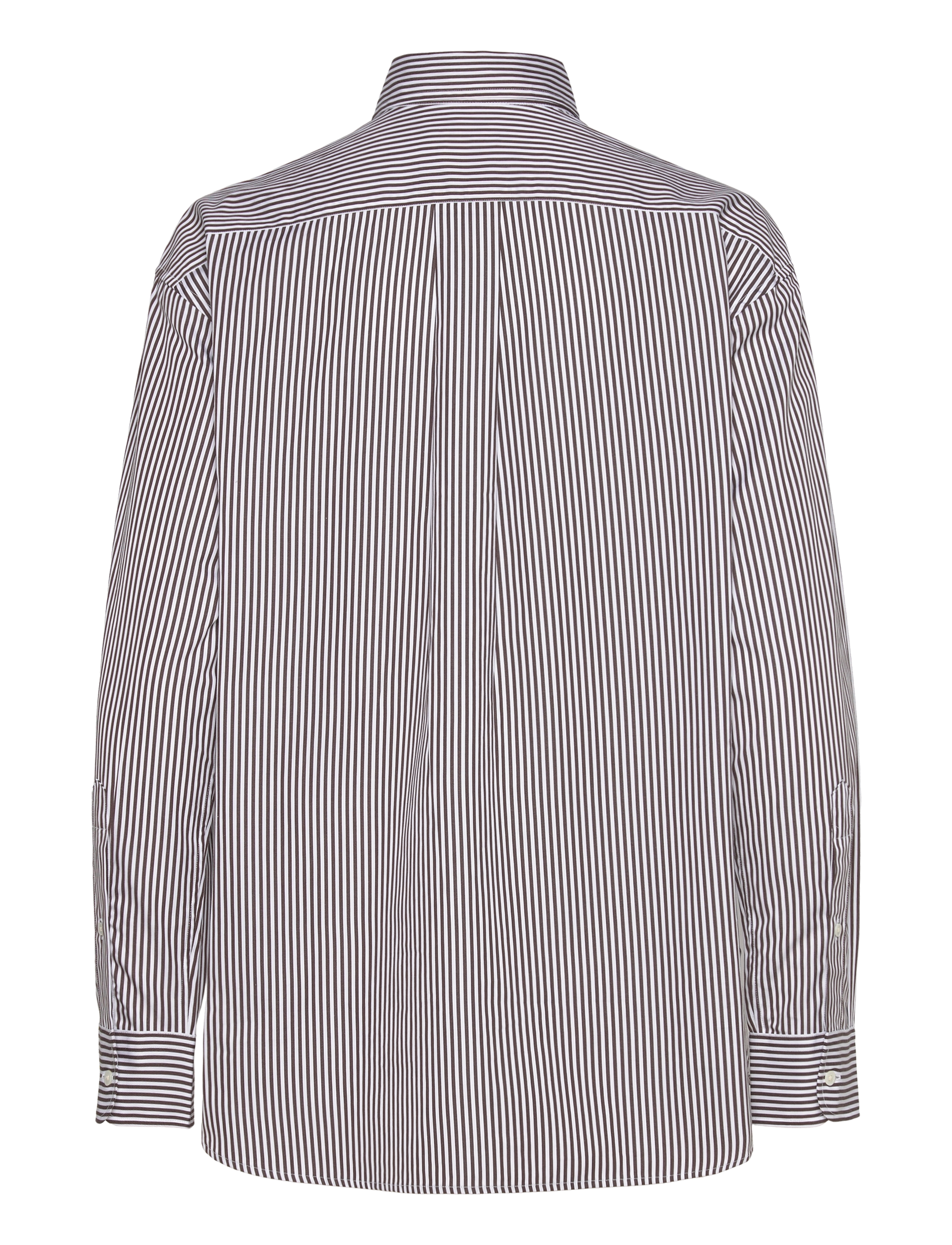 Polo Ralph Lauren - Relaxed Fit Striped Cotton Shirt - chemises en jeans - 4655u dark brown/ - 1