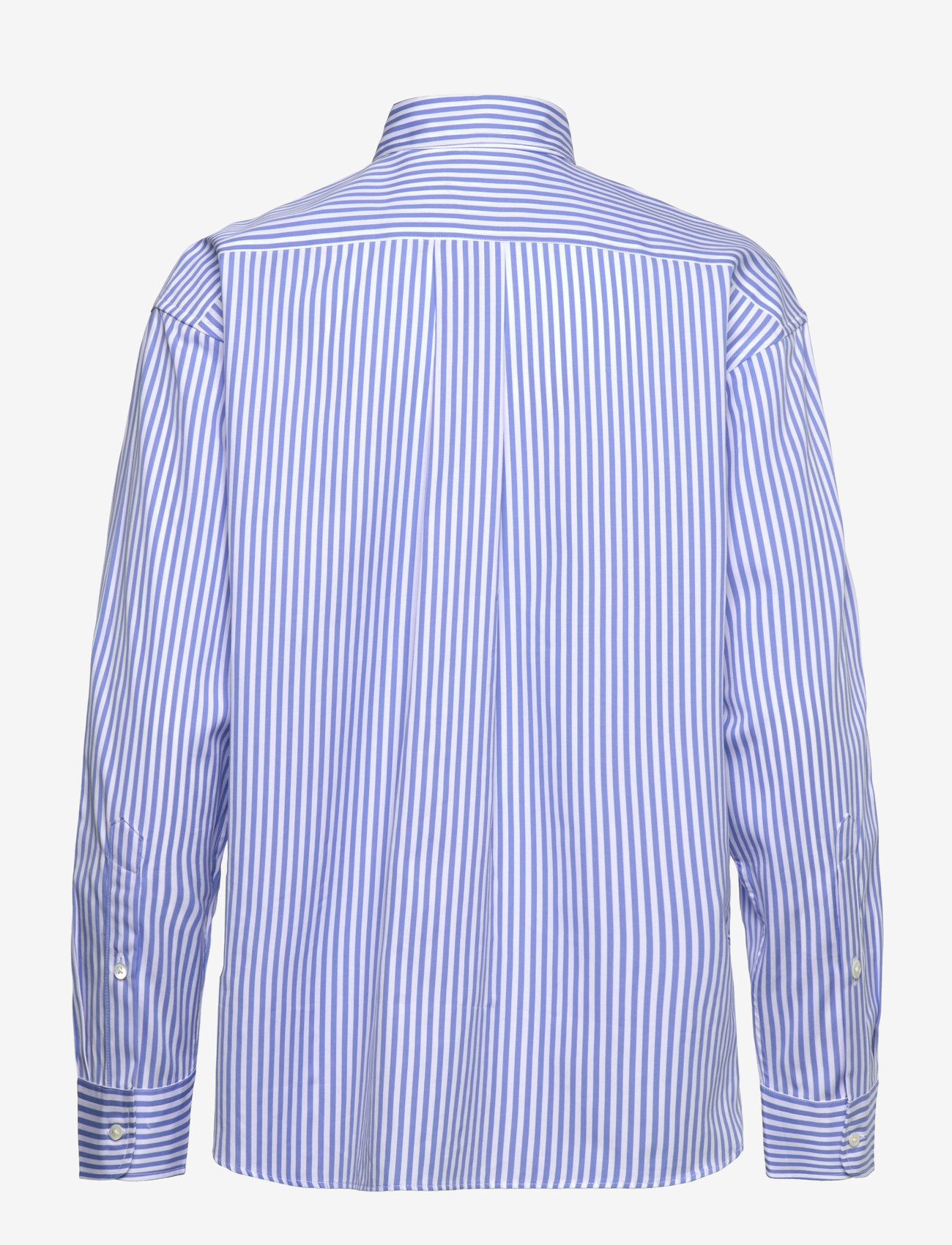 Polo Ralph Lauren - Relaxed Fit Striped Cotton Shirt - jeansskjortor - 926b cabana blue - 1