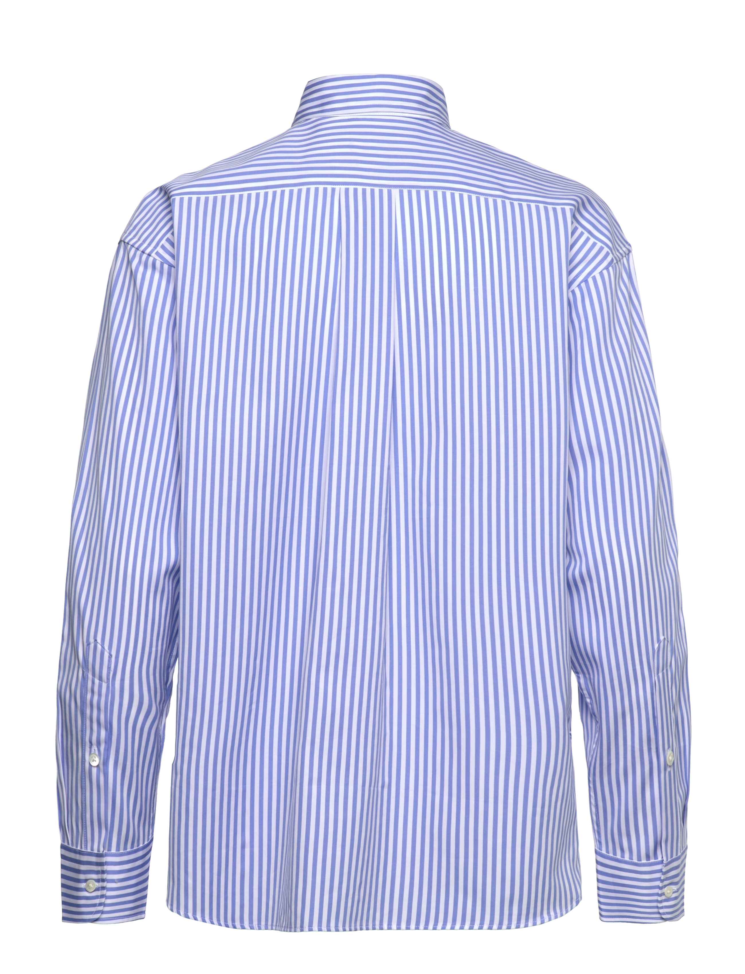 Polo Ralph Lauren - Relaxed Fit Striped Cotton Shirt - denimskjorter - 926b cabana blue - 2