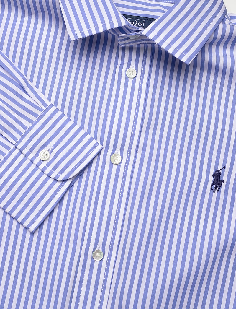 Polo Ralph Lauren - Relaxed Fit Striped Cotton Shirt - jeansskjortor - 926b cabana blue - 2