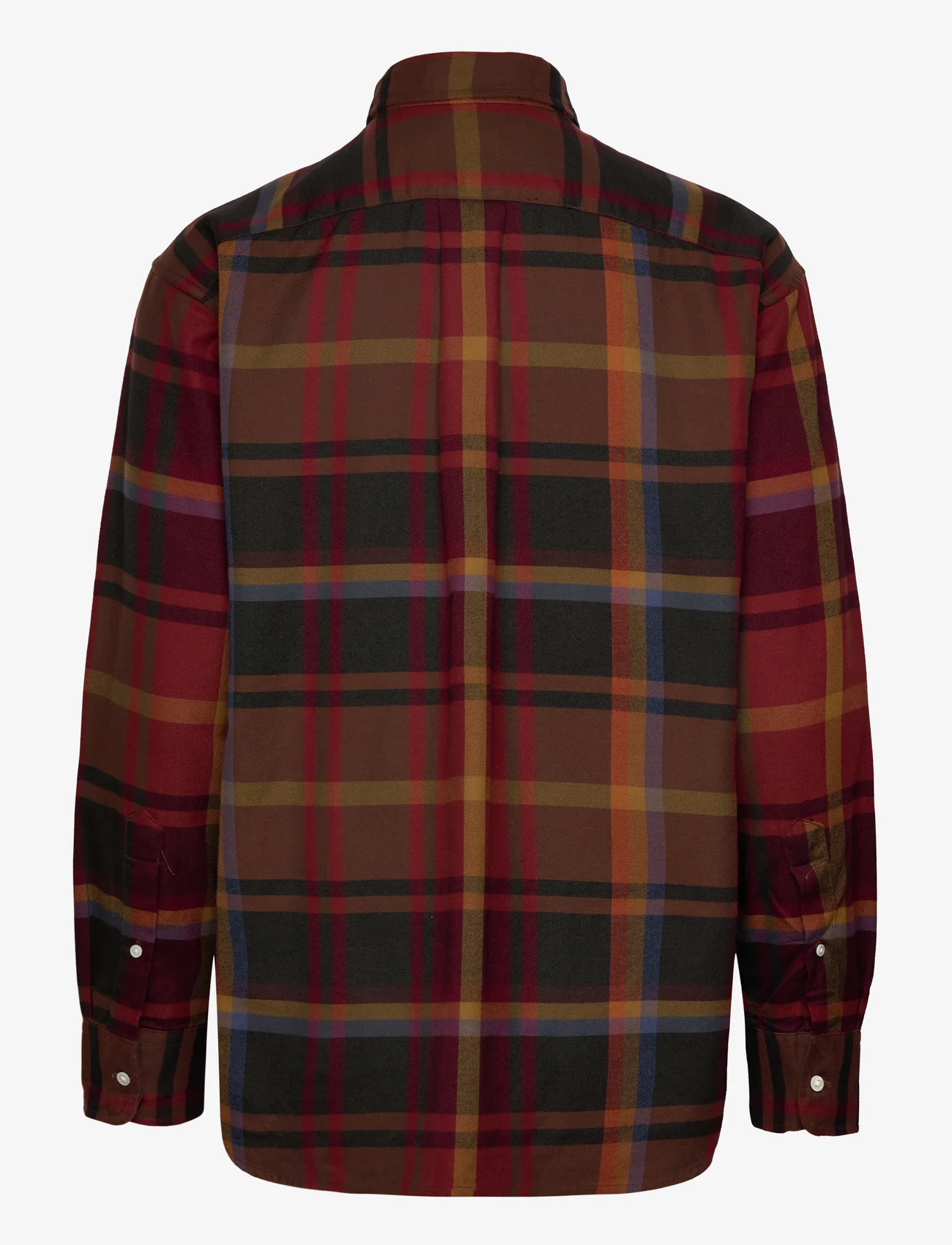 Polo Ralph Lauren - Relaxed Fit Plaid Cotton Shirt - marškiniai ilgomis rankovėmis - 1478 red multi fa - 1