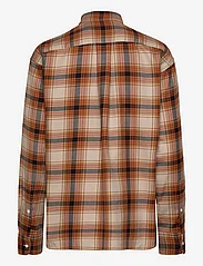 Polo Ralph Lauren - Relaxed Fit Plaid Cotton Shirt - krekli ar garām piedurknēm - 1479 tan multi pl - 1