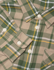 Polo Ralph Lauren - Relaxed Fit Plaid Twill Utility Shirt - marškiniai ilgomis rankovėmis - 1474 tan/green mu - 2