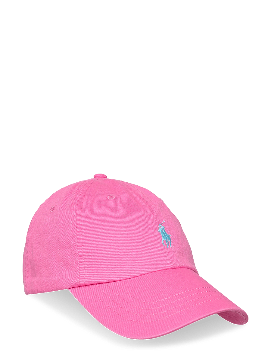 Polo Ralph Lauren - The Iconic Cotton Chino Ball Cap - mützen & caps - baza pink - 0