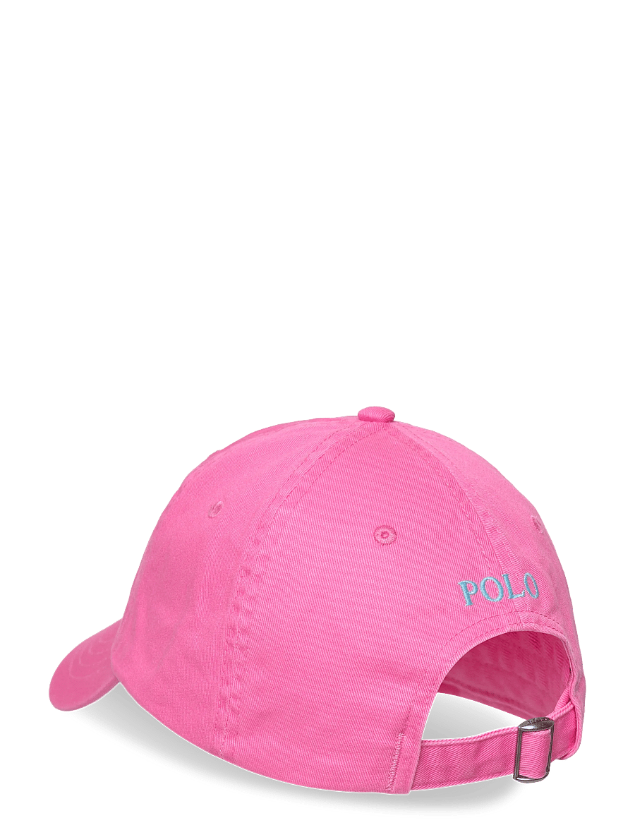 Polo Ralph Lauren - The Iconic Cotton Chino Ball Cap - mützen & caps - baza pink - 1