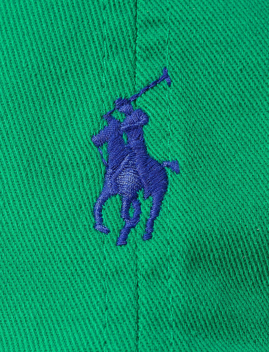 Polo Ralph Lauren - The Iconic Cotton Chino Ball Cap - mützen & caps - billard green - 2
